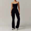 Cross Beauty Back Woman Gym jumpsuit