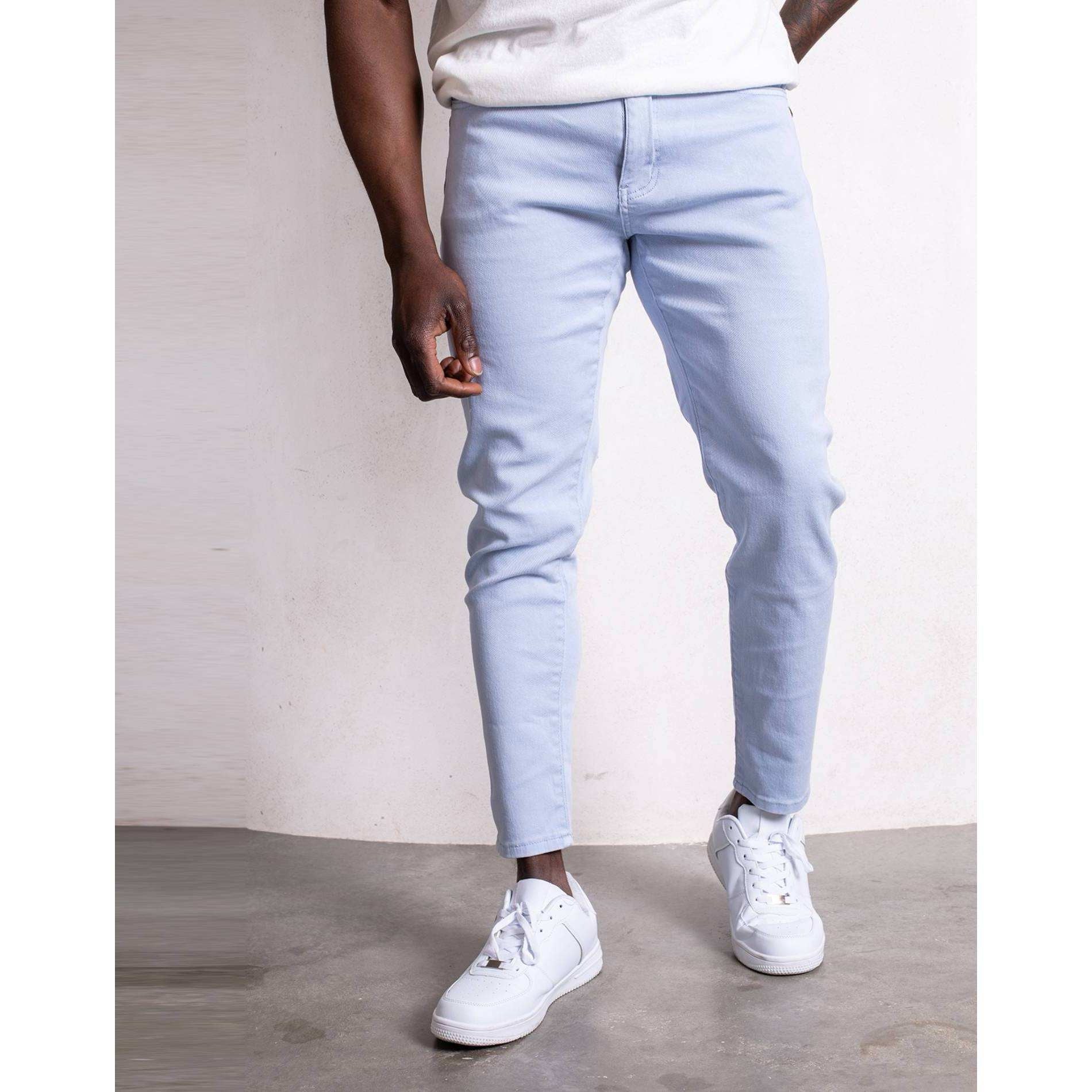 Casual Slim Fit blue jeans