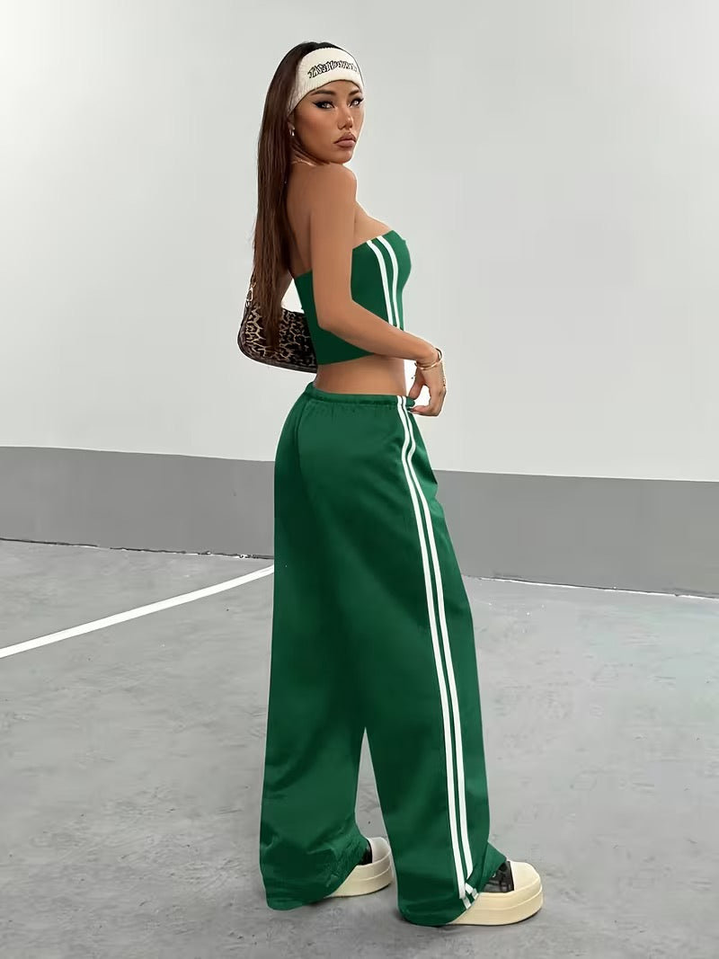 Chest Compression And Long Pants Set