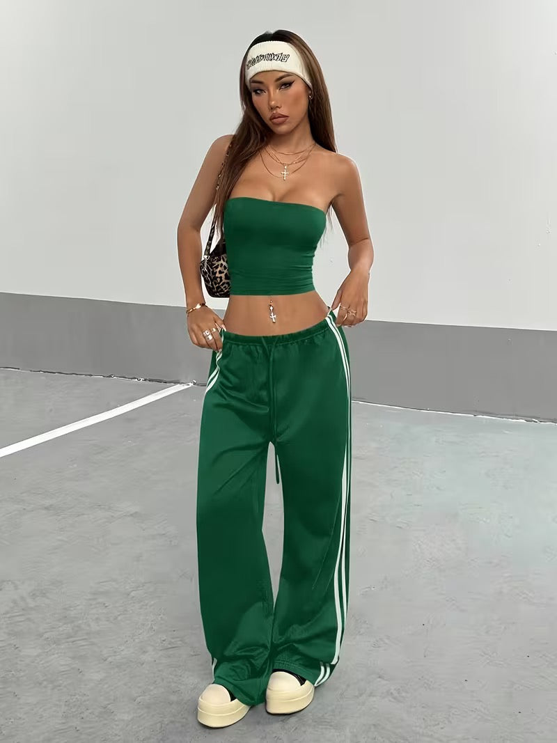 Chest Compression And Long Pants Set