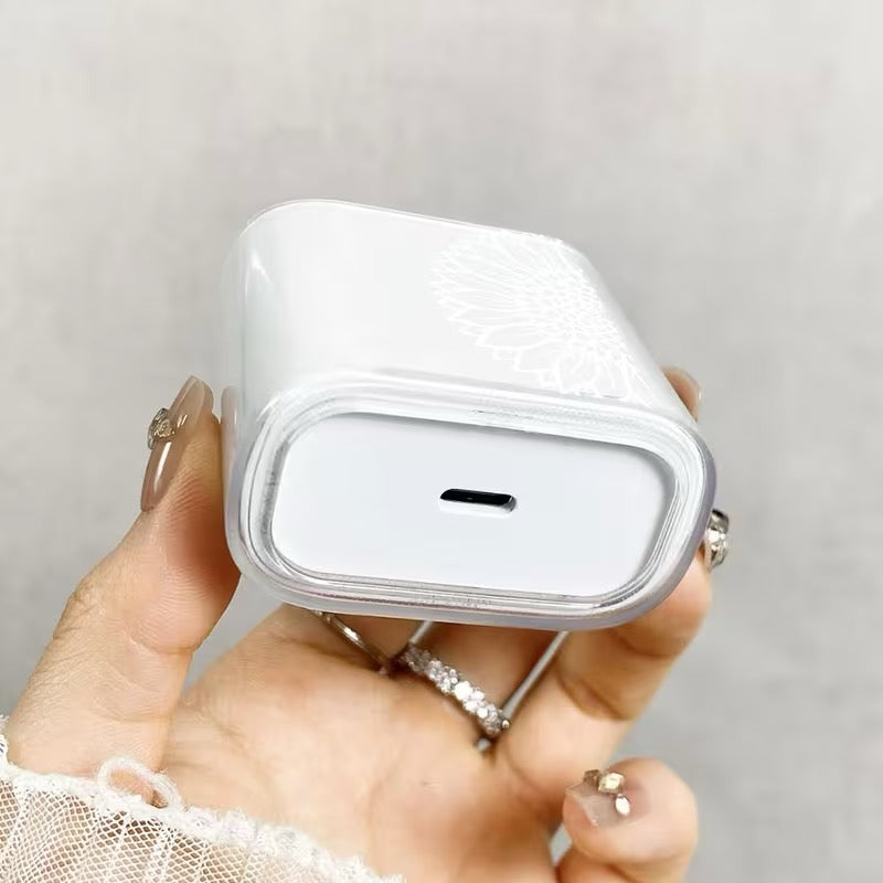 7009 White Line Half Chrysanthemum 25W
