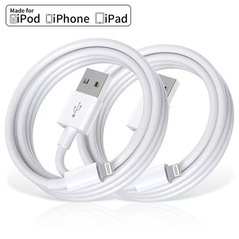 2pcs White for Iphone Charging Cable, 12W