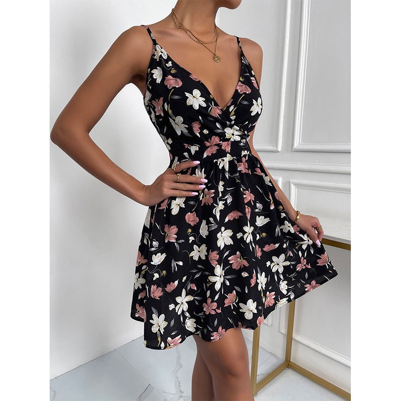 Women's and Ladies' Floral Print Cami Dresses